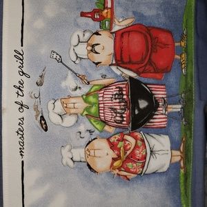 Tracy Flickinger "Masters of the Grill" Apron New